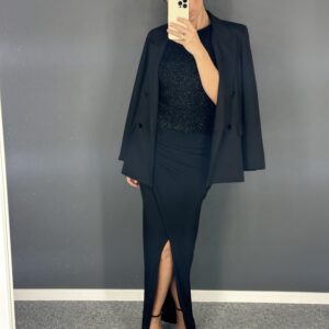 Ilgas sijonas su skletu