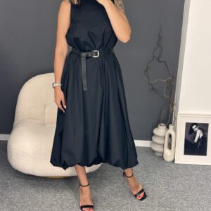 Juoda baloon suknelė